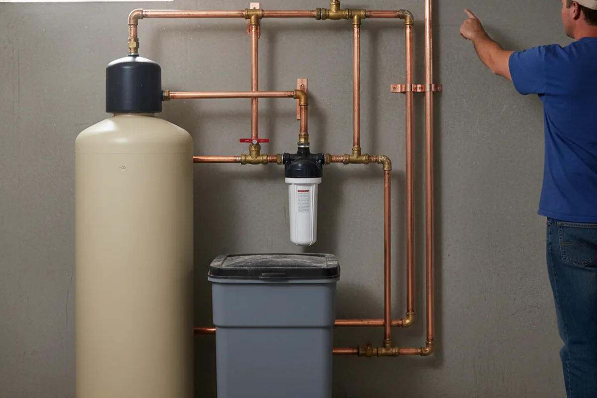 Whole-house water treatment system installed in Goldfield